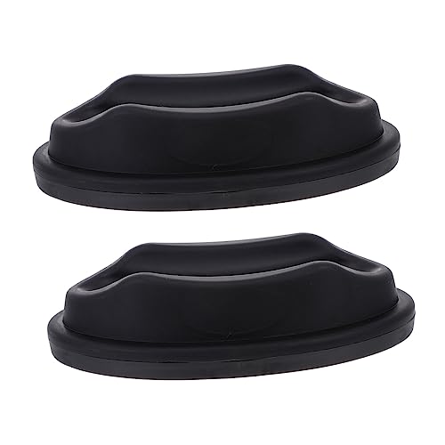 GAROZATION 2pcs Bike Wheel Stabilizer Support Block Front for Indoor Trainer - Design Maximum Stability for Cycling Workouts Essential Bike Accessory for