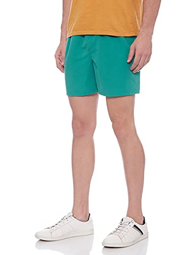 Image of Marks & Spencer Men's Hybrid Shorts (T28 7901M Dark Green S)