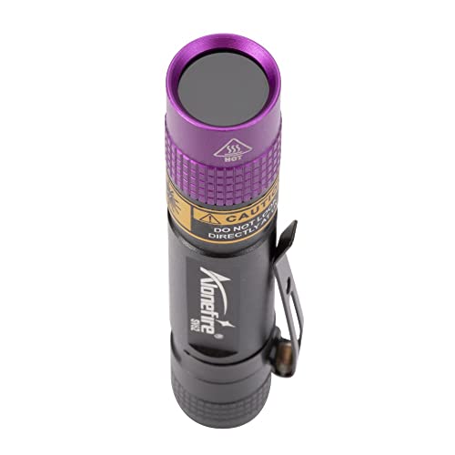 Alonefire Sv62 Mini 3W Uv Flashlight 365Nm Portable Ultraviolet Black Light Very Small For Minerals, Pet Urine Detector, Money Detection With Aaa Battery #TOP6