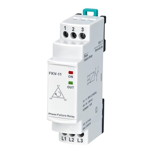 Relais triphasé FKV-11 contre la surchauffe moteur par perte de phase et asymétrie 380V
