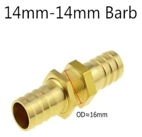 Accesorios de tubería de latón de 10mm unión para manguera de cola de púas 3