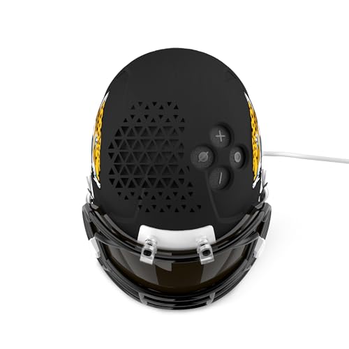 Image of NFL Echo Dot Bundle: Includes Echo Dot | Charcoal and Limited-Edition NFL Helmet Stand | Jacksonville Jaguars