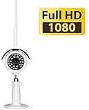 PHYLINK 1080P Bullet Outdoor Home Wireless Security Surveillance Day/ Night Video Camera System, CCTV IP Camera, PLC-335W(Not include Junction box)