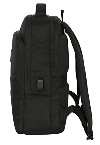 Mochila Portatil 15,6"+Tablet+Usb Real Madrid Premium