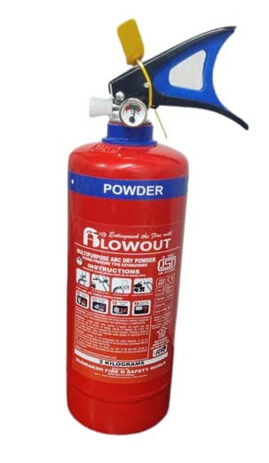 Gupta Enterprises FIRE ABC Powder Type Fire Extinguisher for Commercial & Home Use (9 kg)
