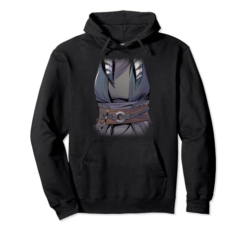 Costume Star Wars Ahsoka Tano sweat confortable pour éviter les déguisements froids