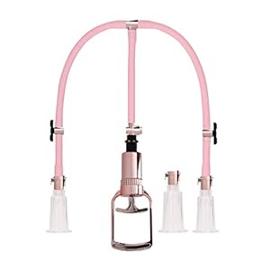 Shots Pumped – Clitoral & Nipple Pump Set Medium – Rose Gold