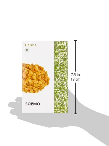 Image of Amazon Brand - Solimo Almonds, 250g With Amazon Brand - Solimo Raisins, 500g