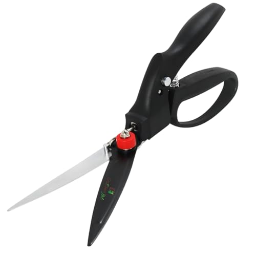 Garden Art 180 Degree Rotating Grass Shear (GAHE017) | 50c Carbon Blade With Teflon Coating | Grass Cutter With HIgh Frequency Edge Cutting | Trimmer