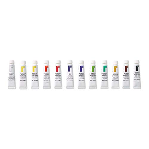 Image of Reeves Watercolour Paint-10ml, Set of 12
