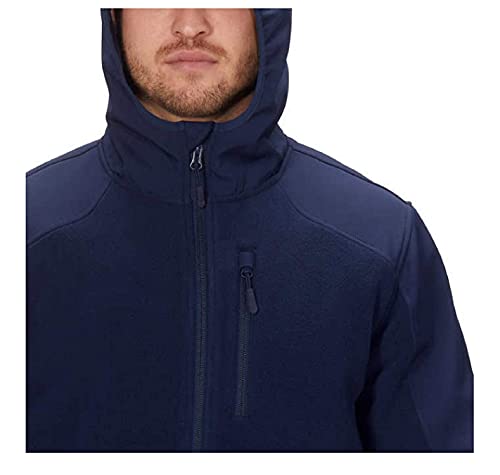 Reebok Men's Hybrid Softshell Jacket (Navy, Large) #TOP20