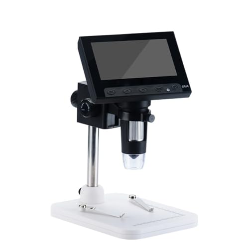 Microscope 1000X Electronic Digital Microscope 720P 4.3 Inch LCD Display Continuous Amplification