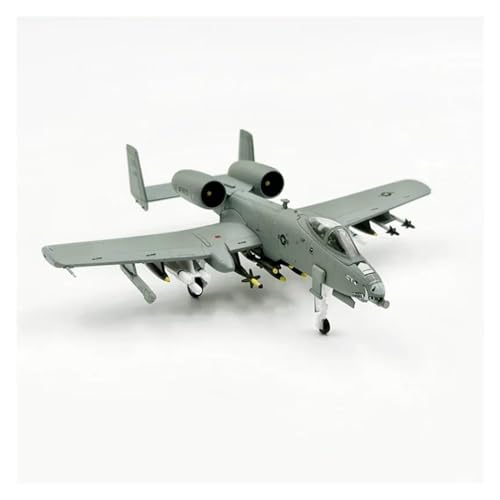 Avión A10 Thunderbolt de metal fundido a presión réplica coleccionable escala 1/100 5