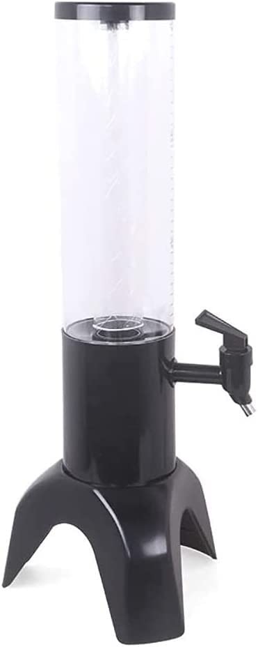 Beer Tower Water Dispenser With Household Bar Accessory Cooler. Beer Tower Party Drink Dispenser 1.5L Beverage Dispenser