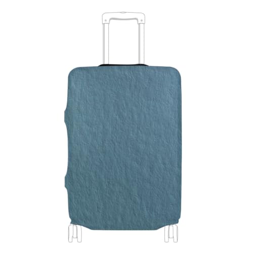 Housse de protection élastique pour bagages bleus lors de vos vacances