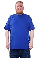 Brooklyn Mens Big Size Crew Neck Tee, 5 colours available Please see below for our sizing! 2XL = 52"-54" | 3XL = 56"-58" | 4XL = 60"-62" | 5XL = 64"-66" 6XL = 68"-70" | 7XL = 72"-74" | 8XL = 76"-78"