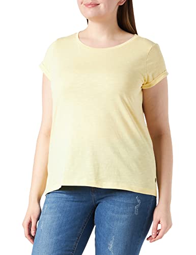 Edc by Esprit Girocollo Basic T-Shirt, 770/giallo