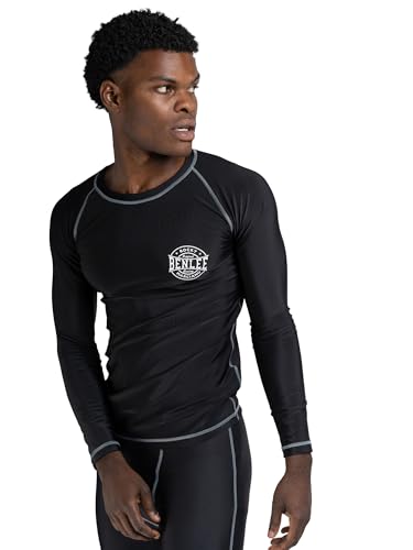 BenLee Men Long-Sleeve T-Shirt Mossburn, Taglia:L, Colore:Black