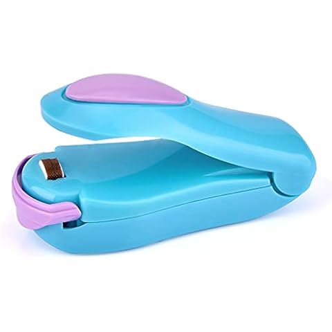Mini Bag Sealer, Handheld Heat Vacuum Sealer, Portable Bag Resealer Machine for Plastic Bags Cover