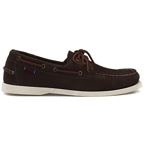 Sebago Docksides Portland Flesh out Marrón Moka Abu, Euro Moka Abu, 42 EU