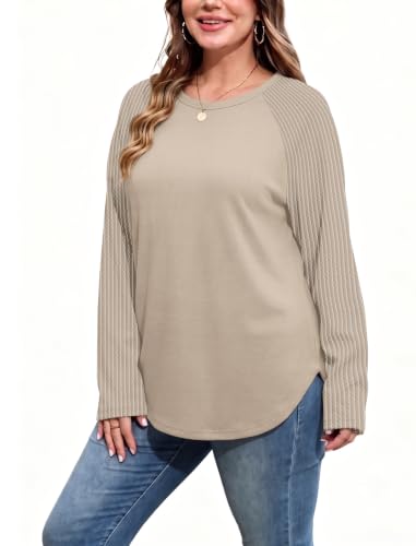 WIHOLL Sweaters for Women Fall Outfits 2026 Trendy Loose Fit Tunic Tops - Image 3