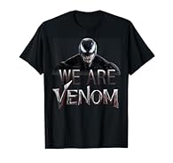 Marvel Venom Character design. Officially Licensed Marvel Apparel 18MARF00305A-004 Lightweight, Classic fit, Double-needle sleeve and bottom hem