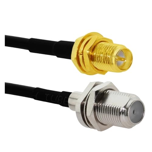 Pigtail RP SMA a conector F macho hembra de 50cm RG174 para reparar señal débil