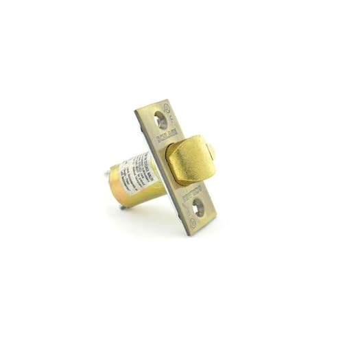 Targette d'angle carrée Schlage A axe 6,35mm laiton satiné