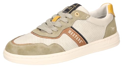 MUSTANG 4204-306, Zapatos con Cordones Hombre, Caqui Marfil, 44 EU MUSTANG 4204-306, Zapatos con Cordones Hombre, Caqui Marfil, 44 EU