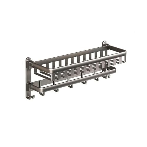 Porte-serviettes mural compact sans assemblage pour éliminer le désordre - 2