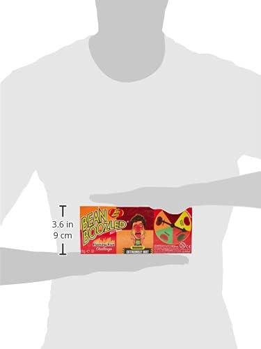 Jelly Belly Bean Boozled Flaming Five Spinner Box - Extremely Hot Candy Beans - for Fun Filled Adult Parties, 100g, Pack of 1