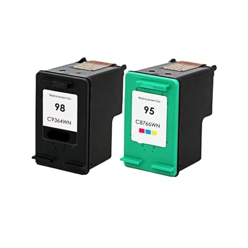 Cartouches 98 95 compatibles HP Photosmart 2575 grand rendement