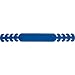 Global Industrial Face Mask Ear Savers, Blue, 50/Bag