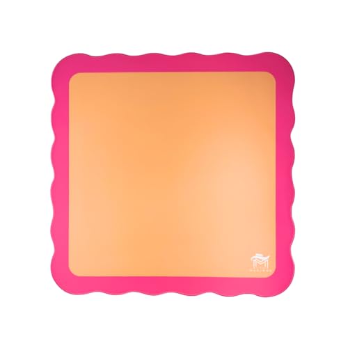 Generic Mini Mahjong Mat (4 Color Combinations) | Scalloped Edges & Bright Colors | 21