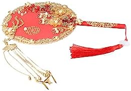 Chinese Vintage Phoenix Bride Hand Held Fans