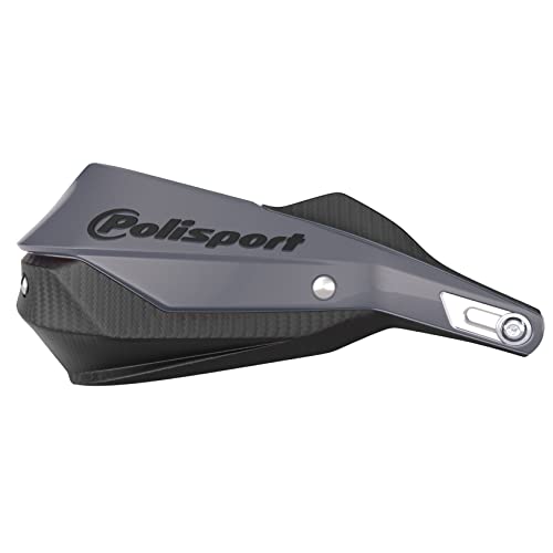 POLISPORT 8308800007 - Paramanos TRAIL BLAZER fabricado en plástico, kit de montaje incluido compatible con todos los modelos de MX/enduro en color nardo gris/negro