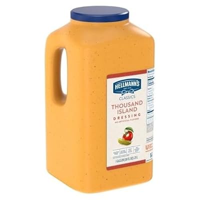 Hellmanns Creamy Thousand Island Dressing, 1 Gallon -- 4 per case.