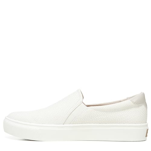 Dr. Scholl's Shoes Womens Nova Slip On Fashion Sneaker,White Snake,8