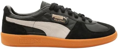 THEAPARTMENT STABRIDGE別注 PUMA Palermo PUMA Couro Palermo, Puma Preto/cinza pena/chiclete, 8.5 | Amazon