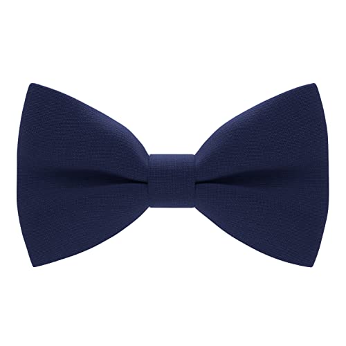 Bow Tie House Männer Klassische vorgebundene Fliege Formal Tuxedo, (Groß, Marineblau) Cover