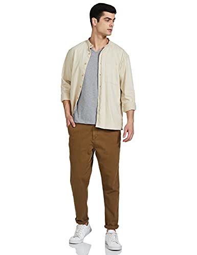 Image of JONNEY Men's Cotton Blended Regular Fit V-Neck T-Shirt
