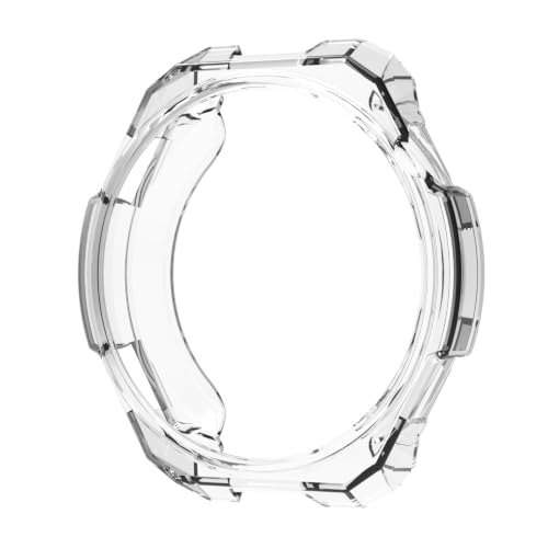 [koolriver] For Amazfit Balance 3 �P�[�X �N���A �J�o�[ ���� �\�t�g TPU �v���e�N�^�[�J�o�[ �ی�P�[�X �ϏՌ��P�[�X �\�t�g For �A�}�Y�t�B�b�g(�N���A)