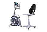 Lifesmart R1 Smart Recumbent Bike, Self-Powered, LED Display, Heart Rate Handle and Max 300lbs Weight Capacity