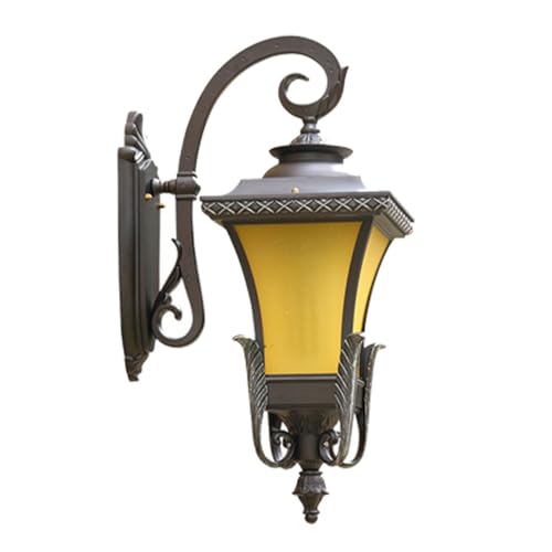 Luminaire extérieur étanche rétro à haute luminosité pour éclairage de porte et cour