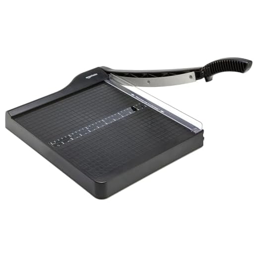 AmazonBasics Paper Trimmer -12" Blade, 10 Sheet Capacity