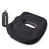 Takzop Sondor Travel Cushion,Air Seat Cushion,Evolution Cushion Portable & Lightweight Inflatable Seat Cushion - Ideal for Airplane Chairs, School Bleachers, Stadium Seats, and Wheelchairs