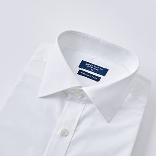 Year In Year Out French Cuff Wrinkle Free Dress Shirt for Men Regular Fit Long Sleeve Wrinkle Resistant Shirt2
