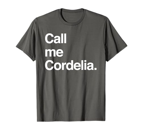 Anne of Green Gables T-Shirt (Call me Cordelia.) T-Shirt