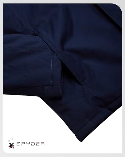 Image of Spyder Mens Ski Jacket - 3-in-1 System Snow Waterproof Winter Jackets for Men - Mens Snowboard Jacket with Detachable Hood