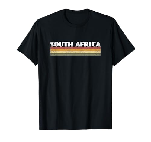 South Africa Retro Sudáfrica Sudafricano Camiseta